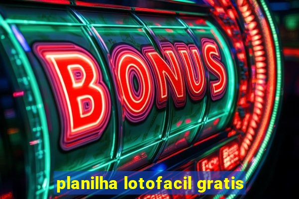 planilha lotofacil gratis